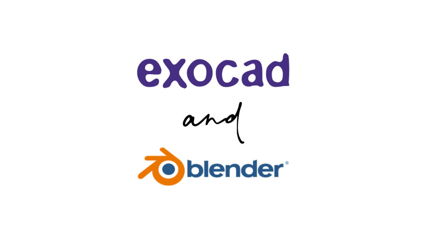 The Exocad and Blender for dental 